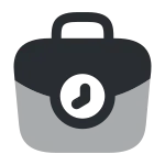 Brifecase Timer SVG Icon
